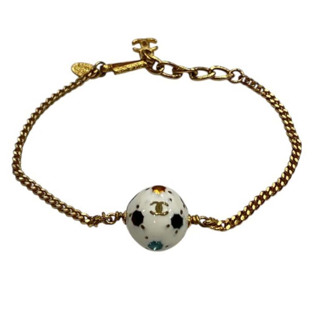 Chanel Cc Logo Ball Bracelet Metal #276001C67B